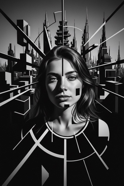 Abstract Geometric Surrealism